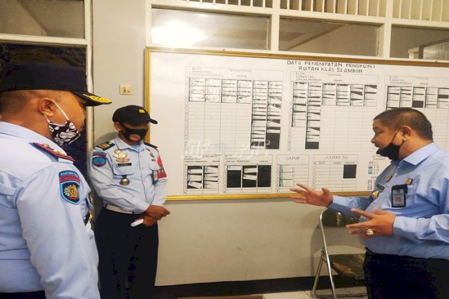 Sambangi Rutan Ambon, Kadiv PAS Maluku Tekankan Sejumlah Hal