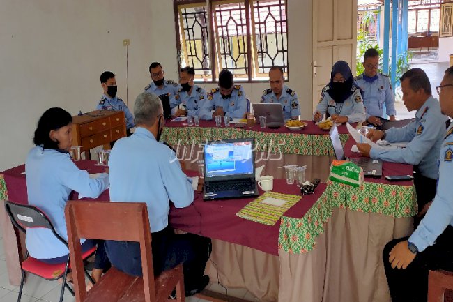 Bapas Muara Teweh Evaluasi Hasil Penilaian TPI