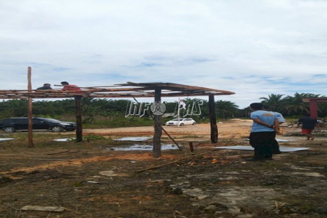Lapas Sukamara Bangun Taman & Area Parkir