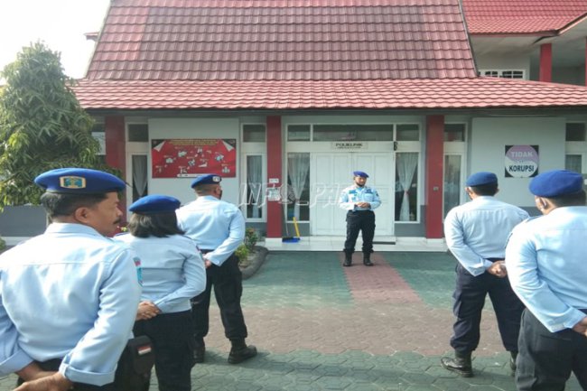 Kalapas Palangka Raya Tekankan Koordinasi & Deteksi Dini Kamtib