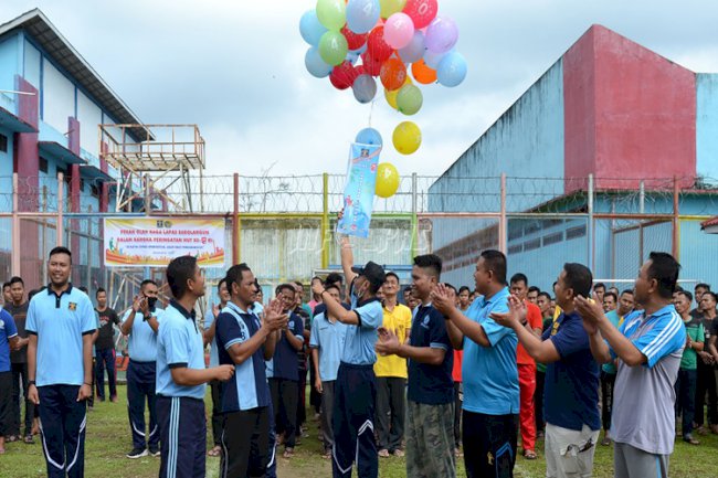 Pekan Olahraga Pemasyarakatan Meriahkan HUT RI di Lapas Sarolangun 