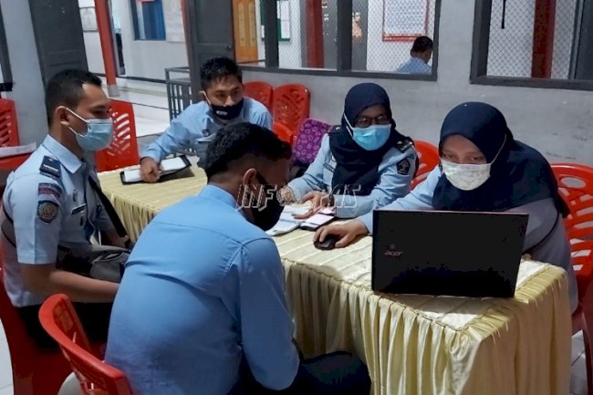 Tim ZI Kanwil Sulsel Berikan Pendampingan di Rutan Bantaeng