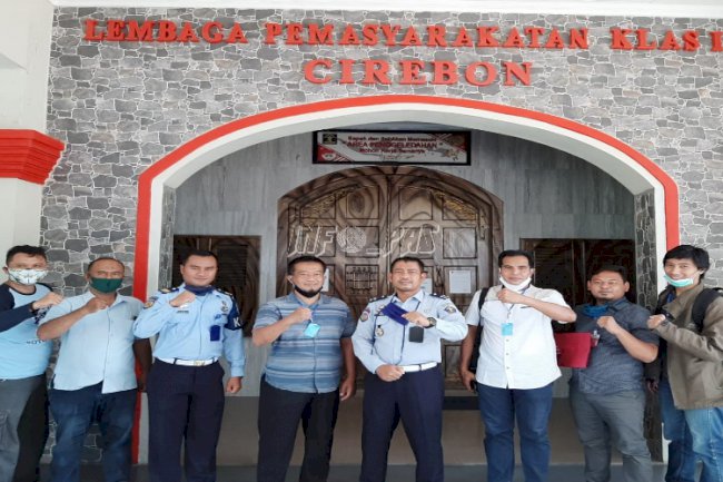 Monitoring Napiter, Lapas Cirebon Kedatangan Tim Densus 88
