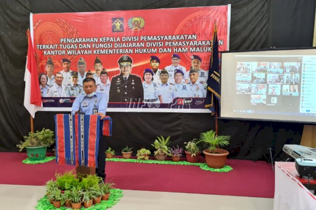 Rapat Konsolidasi Perkuat Pengawasan Jajaran Pemasyarakatan Maluku