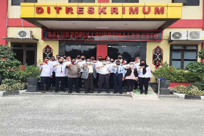 Kabapas Palangka Raya Hadiri Press Conference Pengungkapan Pidana Asusila Anak