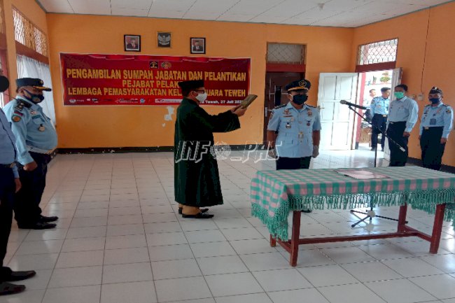 Petugas Lapas Muara Teweh & Rutan Buntok Emban Amanah Baru