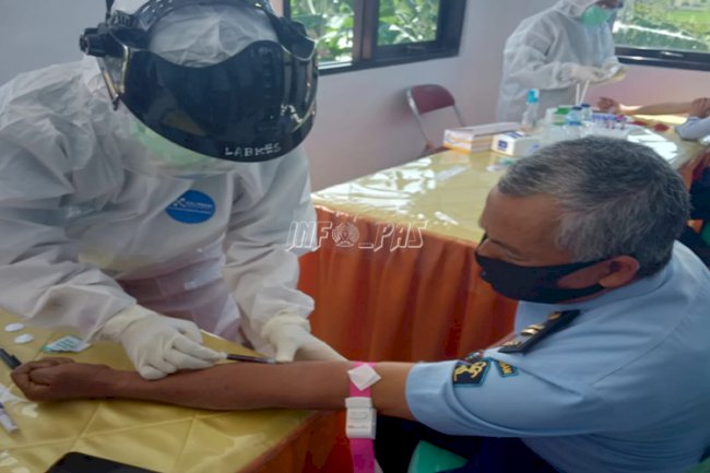 Petugas & Tenaga Alih Daya Rupbasan Cilacap Nonreaktif COVID-19