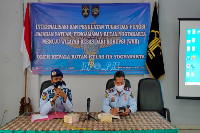 Rutan Yogyakarta Gelar Internalisasi & Penguatan Satuan Pengamanan