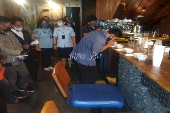 2 Klien Bapas Jakarta Pusat Dilatih Jadi Barista