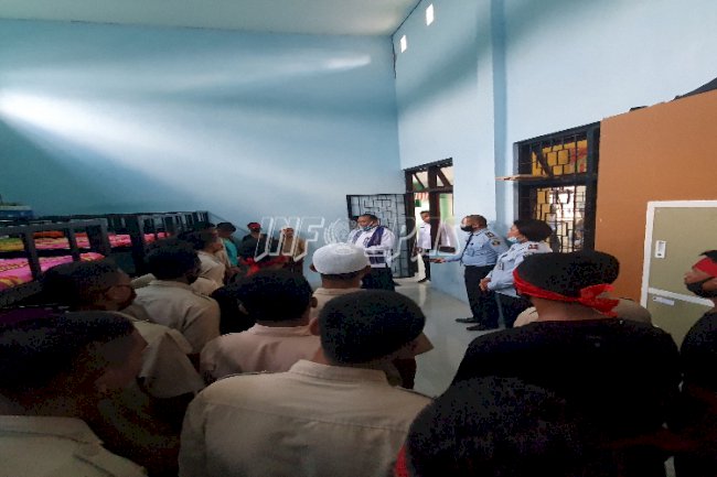 Anak LPKA Ambon Tampil di Rakor Kanwil Maluku