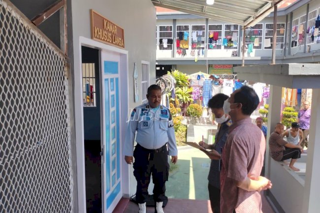 Tim Verifikasi Kanwil Sulsel Pantau Pelayanan Berbasis HAM Lapas Narkotika Sungguminasa