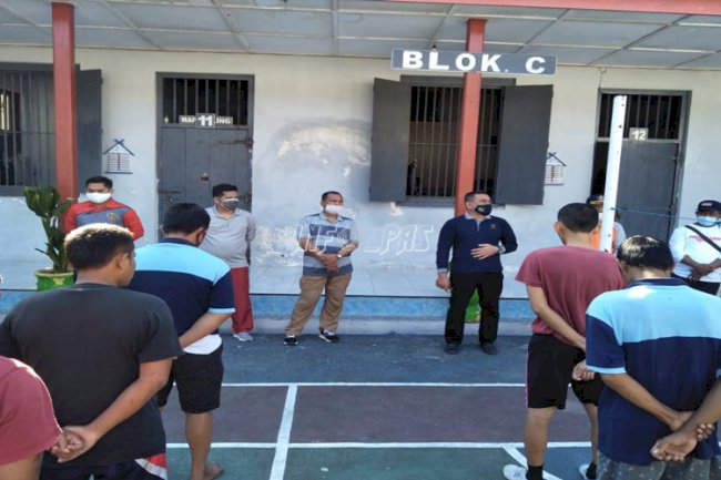 Sambangi Rutan Bantaeng, Ini Pesan Kadiv PAS Sulsel