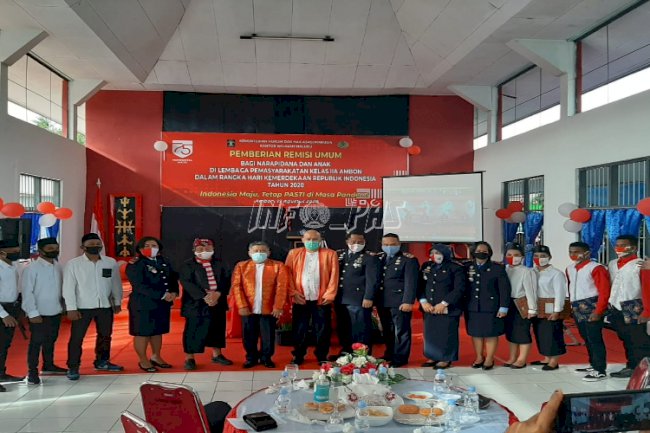 302 Narapidana Lapas Ambon Peroleh Remisi Kemerdekaan