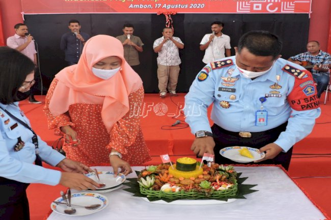 Lapas Ambon Gelar Syukuran Hari Kemerdekaan