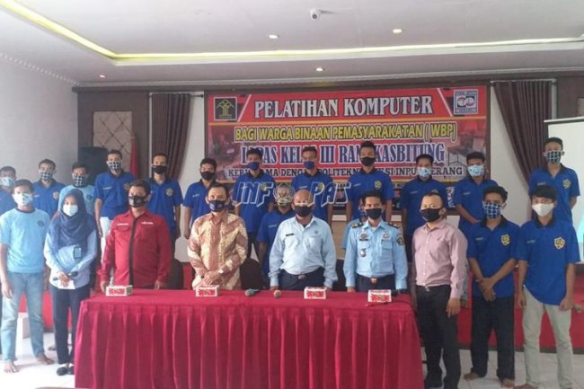 WBP Lapas Rangkasbitung Dilatih Keahlian Komputer & Jaringan