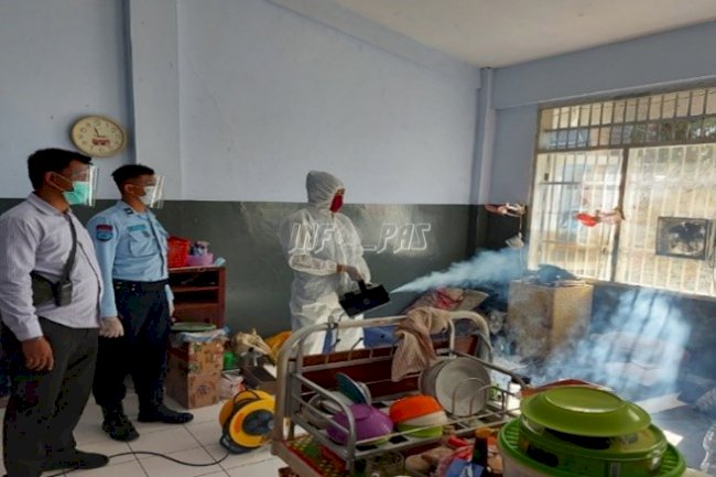 Cegah COVID-19, Lapas Surabaya Gandeng Komunitas IMM Jatim