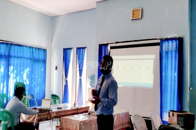 Kabapas Pati Sosialiasikan Aplikasi Si BIMO 