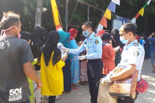 Lapas Rangkasbitung Turut Sosialisasikan Perbup 28 Tahun 2020