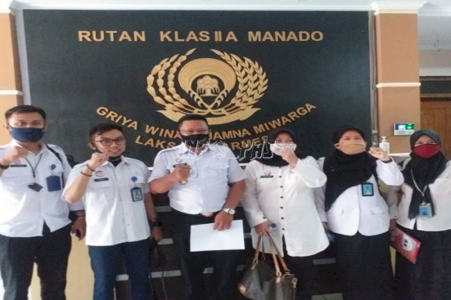 Tim Ditjen HAM Sambangi Rutan Manado