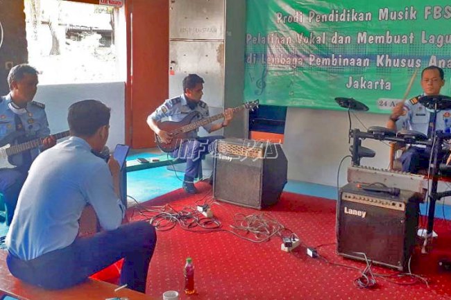 Kolaborasi Musik Tingkatkan Kinerja Petugas LPKA Jakarta