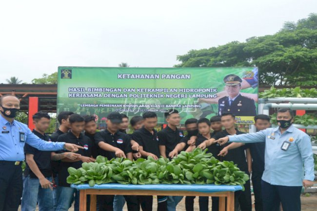 LPKA Bandar Lampung Panen Raya Singkong