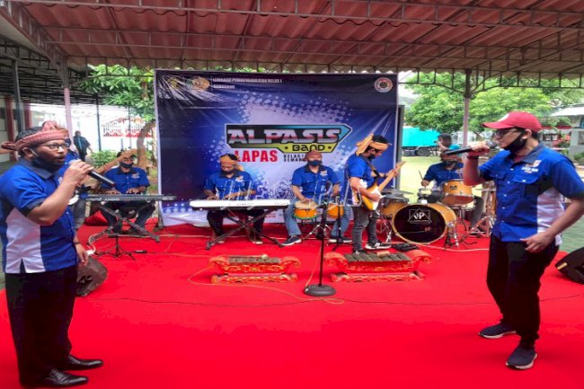 Alpasis Band Lapas Semarang Pukau Sekjen Kemenkumham 