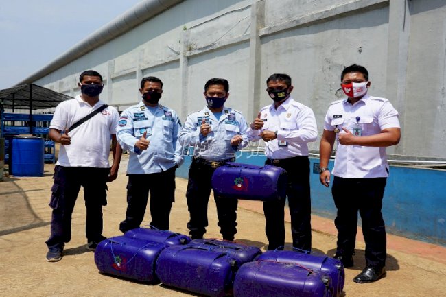 Lapas Narkotika Jakarta Serahkan 9.000 Bibit Ikan Lele