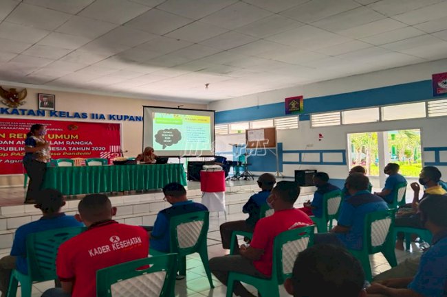 Lapas Kupang Latih 40 WBP Jadi Kader Kesehatan