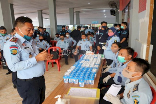 Tes Urin di LPN Karang Intan, Seluruh Petugas Negatif Narkoba