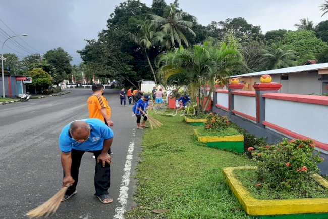 Lapas Ambon Lakukan Jumpa Berlian Bersama Masyarakat Desa Negeri Lama