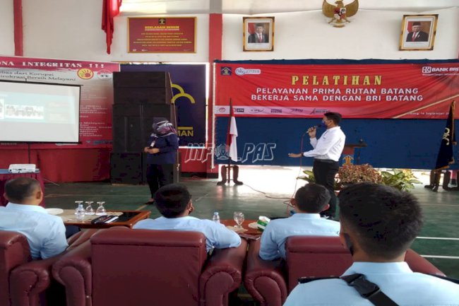 Petugas Rutan Batang Ikuti Pelatihan Pelayanan Prima