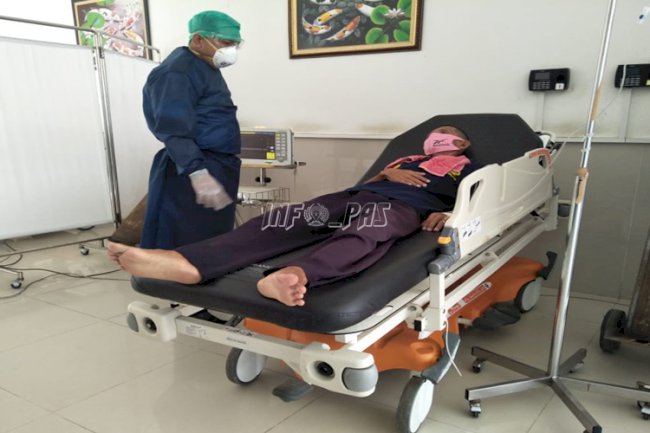 Pelayanan Prima, Lapas Muara Teweh Rujuk WBP ke RSUD