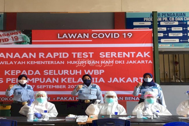 192 WBP LPP Jakarta Jalani Rapid Test