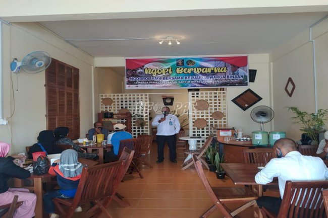 Ngopi Berwarna ala Lapas Narkotika Tanjung  Pinang