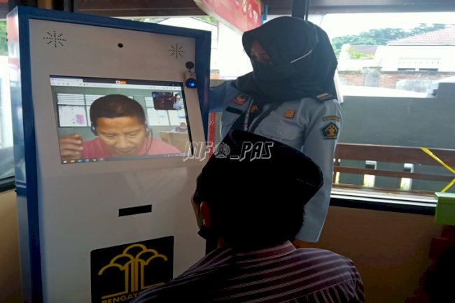 Lavica, Layanan Video Call WBP Rutan Wonosobo