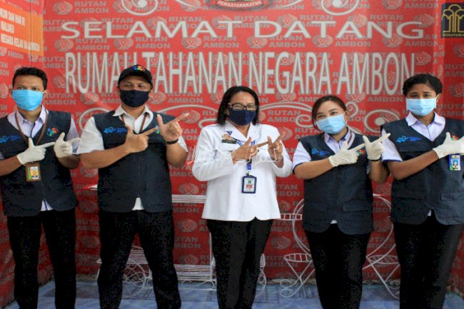 Sukseskan Sensus Penduduk 2020, 320 WBP Rutan Ambon Didata