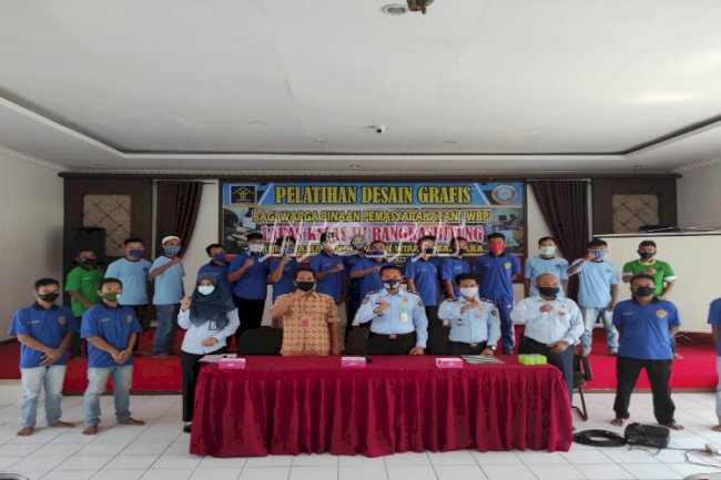 Lapas Rangkasbitung Gelar Pelatihan Desain Grafis Angkatan II