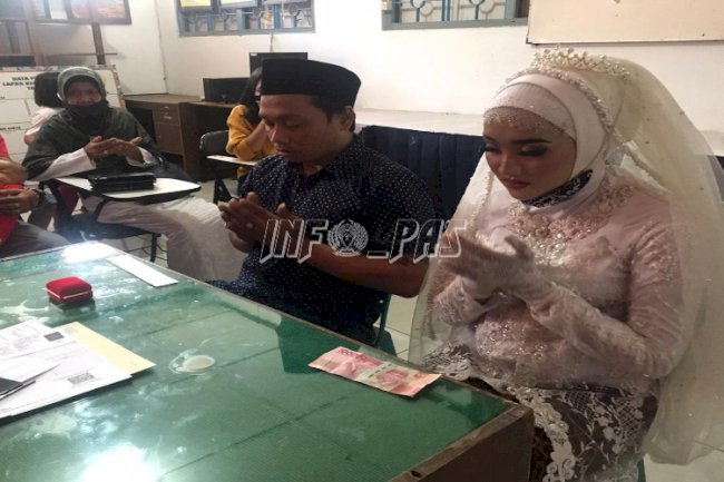 Mengharukan, Prosesi Akad Nikah WBP Lapas Semarang 