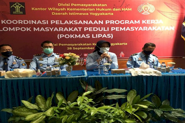 Tingkatkan Kerja Sama, Kadivpas DIY Gelar Rakor dengan Pokmas Lipas