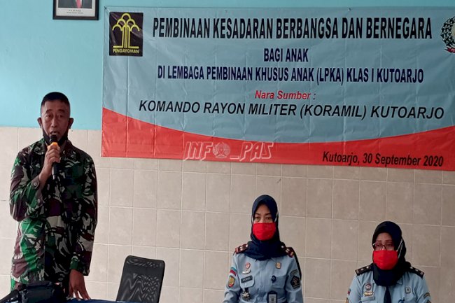 Anak LPKA Kutoarjo Dapat Bekal Kesadaran Berbangsa & Bernegara