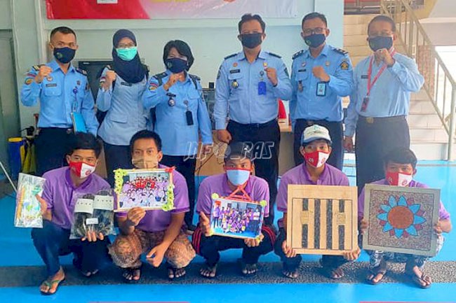 Tim Ditjenpas Puji Progam Pembinaan di LPKA Jakarta