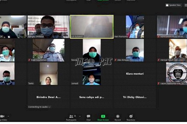 Kalapas Narkotika Jakarta Terus Ingatkan Pentingnya 3M