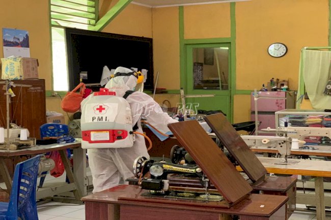 Lapas Kelas IIA Tangerang Kembali Lakukan Penyemprotan Disinfektan