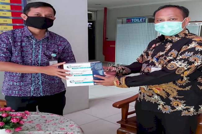 LPN Jakarta Terima Alat Rapid Tes dari KCP BJB Pondok Kelapa 