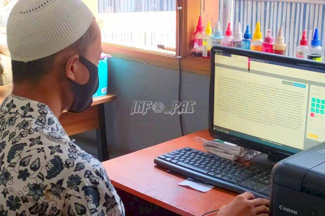 Anak LPKA Jakarta Ikuti Ujian Susulan Online
