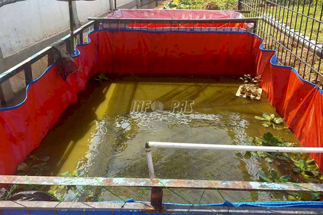 Petugas LPKA Jakarta Berinovasi, Buat Kolam Anti Banjir