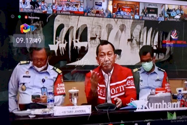 Satker Kemenkumham Bersiap Hadapi Desk Evaluasi Pembangunan ZI