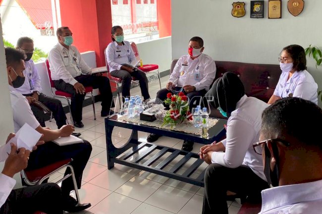 Gelar Pertemuan dengan Lapas Ambon, Ini Pesan Kadivpas Maluku