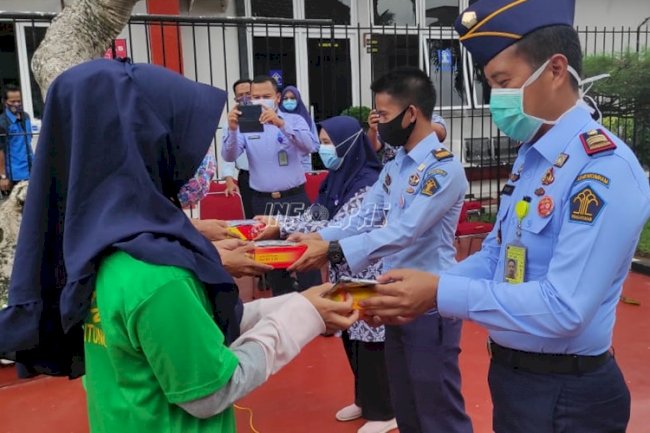 Lapas Rangkasbitung Basmi COVID-19 Bareng Puskesmas 