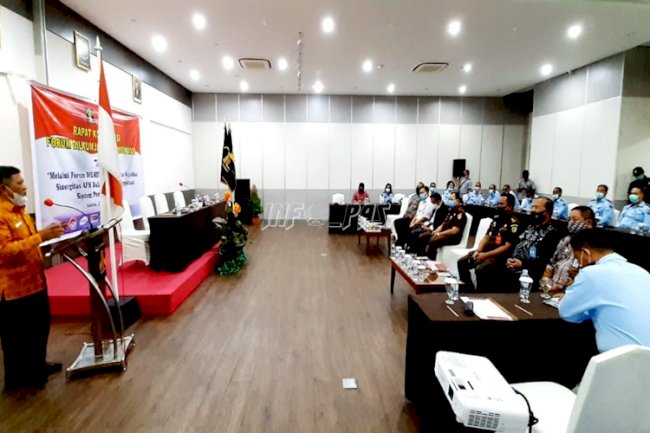 Forum Dilkumjakpol Maluku Wujudkan Sinergi APH dalam Sistem Peradilan Pidana Terpadu